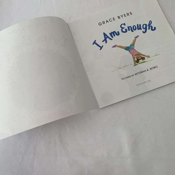 I Am Enough By Grace Byers Paperback Book PREOWNED Self Esteem Confidence - Picture 7 of 7